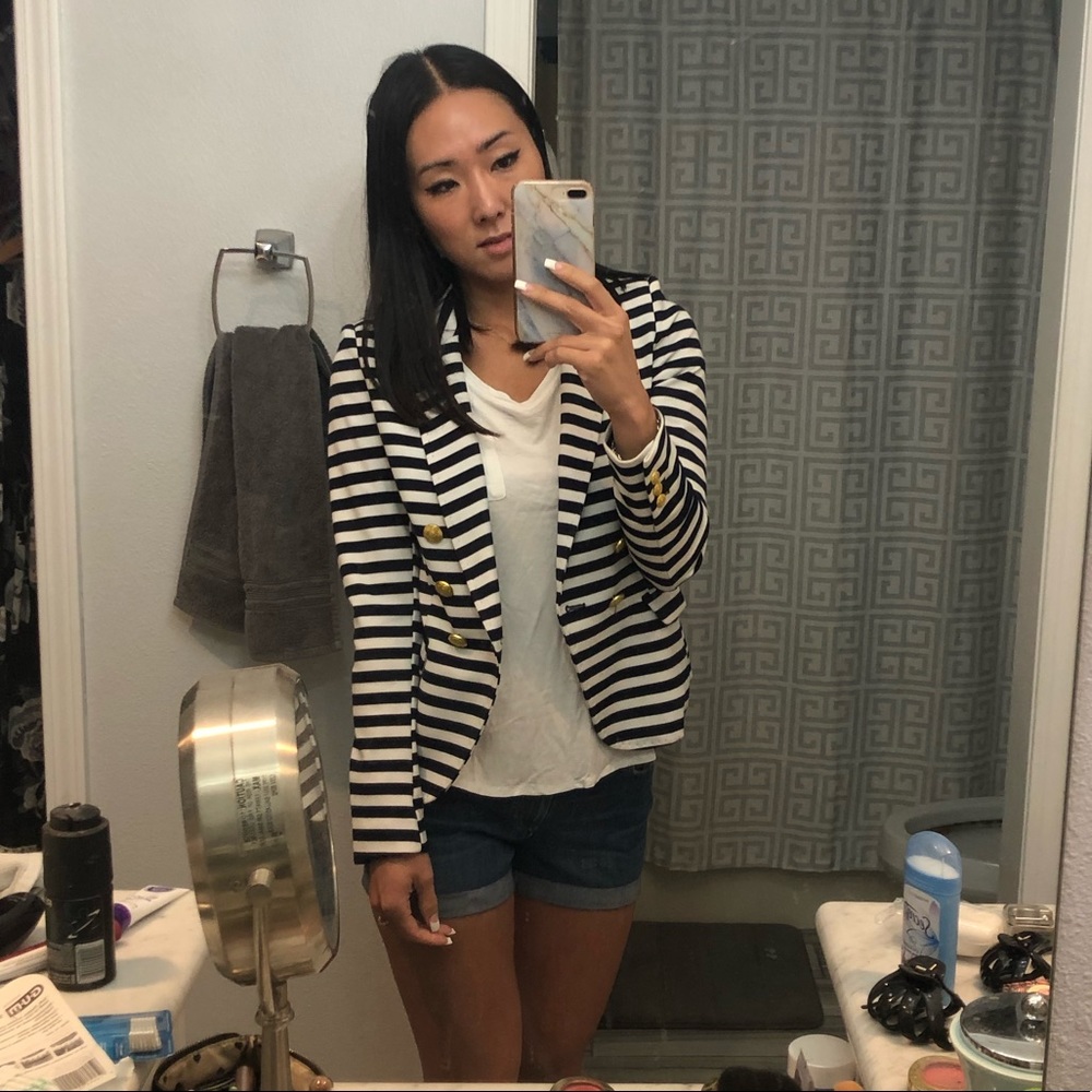 BNWOT! H&M Striped blazer
